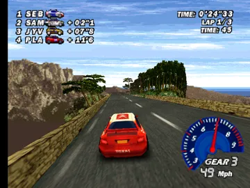 V-Rally Edition 99 (Europe) (En,Fr,De) screen shot game playing